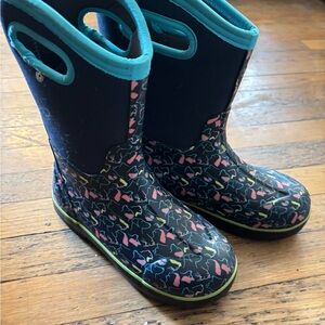 Kids Colorful Dinosaur Rain Boots